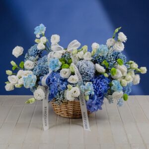 Palm Blue Basket